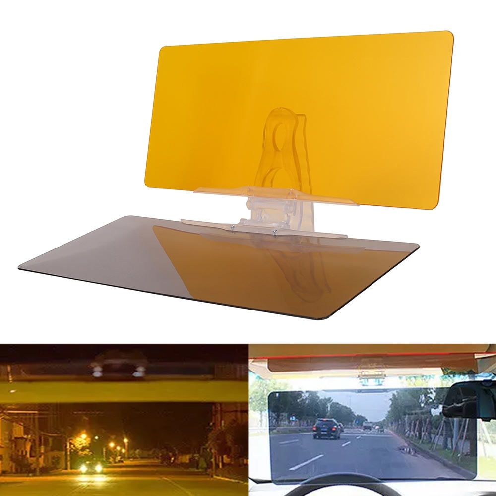 HD Vision Visor Car AntiGlare Dazzling Goggle Day & Night Vision