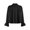 Black, variant on Alvivi Kids Boys Renaissance Long Sleeve Shirt Solid Color Shrug Blouse Tops 6-16