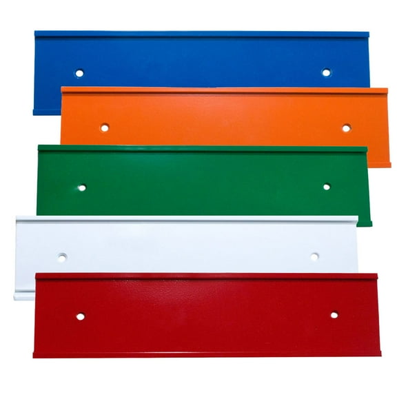 Name Plate Holders - Bright Colors - 10 x 2