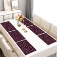 thumbnail image 2 of Breast Cancer Summer Placemats Table Placemats Set Of 6-Linen Kitchen Washable Placemats Table Mats 11.8"x17.7" Non-Slip Heat Resistant, 2 of 5