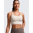 thumbnail image 2 of Top Deportivo CRZ YOGA Sensación Desnuda con Tirantes y Corte Largo Tan XS, 2 of 5
