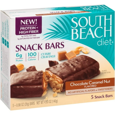 South Beach Diet South Beach Diet Snack Bars, 5 ea - Walmart.com