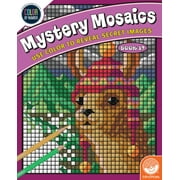 MindWare Color-by-Number Mystery Mosaics: Book 17, Activity Coloring Book for Kids, Teens & Adults, Fun Challenge with 18 Mosaic Puzzles, Engaging Quiet time workbook for Boys & Girls