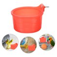 thumbnail image 2 of Caja de plástico para baño de loros, accesorio para jaula de pájaros, bañera para periquitos, mascotas y pájaros, 2 of 6