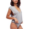 thumbnail image 2 of Free People Womens Tees Body Mono, Gris, Grande Free People Body, 2 of 2