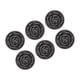 thumbnail image 2 of Perillas De Gabinete De Rosas, Manijas De Cajón De Flores De Aleación De Zinc Redondas Elegantes 10 Piezas Antiguas Para Estanterías ANGGREK Round Cabinet Knobs, 2 of 8