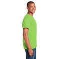 thumbnail image 5 of Hanes Crew Neck T-Shirt for Men - Lime, 6 Pack Essential 100% Cotton Short Sleeve Tee, S, 5 of 6