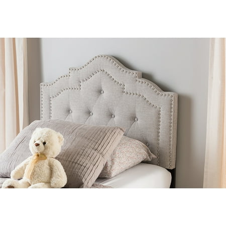 Baxton Studio Edith Modern And Contemporary Greyish Beige Fabric Twin Size Headboard Baxton Studio Edith Modern And Contemporary Greyish Beige Fabric Twin Size Headboard