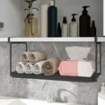 thumbnail image 4 of MERILER Telescopic Hanging Storage Rack - Multi-Layer Kitchen and Bathroom Organizer, Space-Saving Hanging Basket for Easy Access to Essentials, Versatile Home Storage Solution, 4 of 6