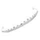 thumbnail image 2 of KAKOWELY Corona de cumpleaños para mujer, elegante tiara de diamantes de imitación para boda, accesorio para el cabello de novia, corona de fiesta para novias, damas de honor y ocasiones formales., 2 of 4