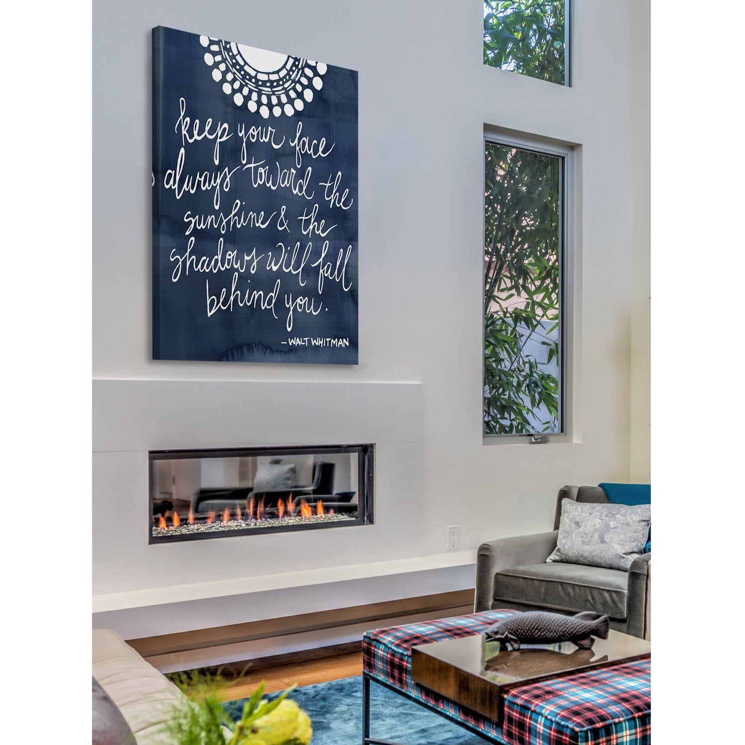 "Toward the Sunshine" Painting Print on Wrapped Canvas