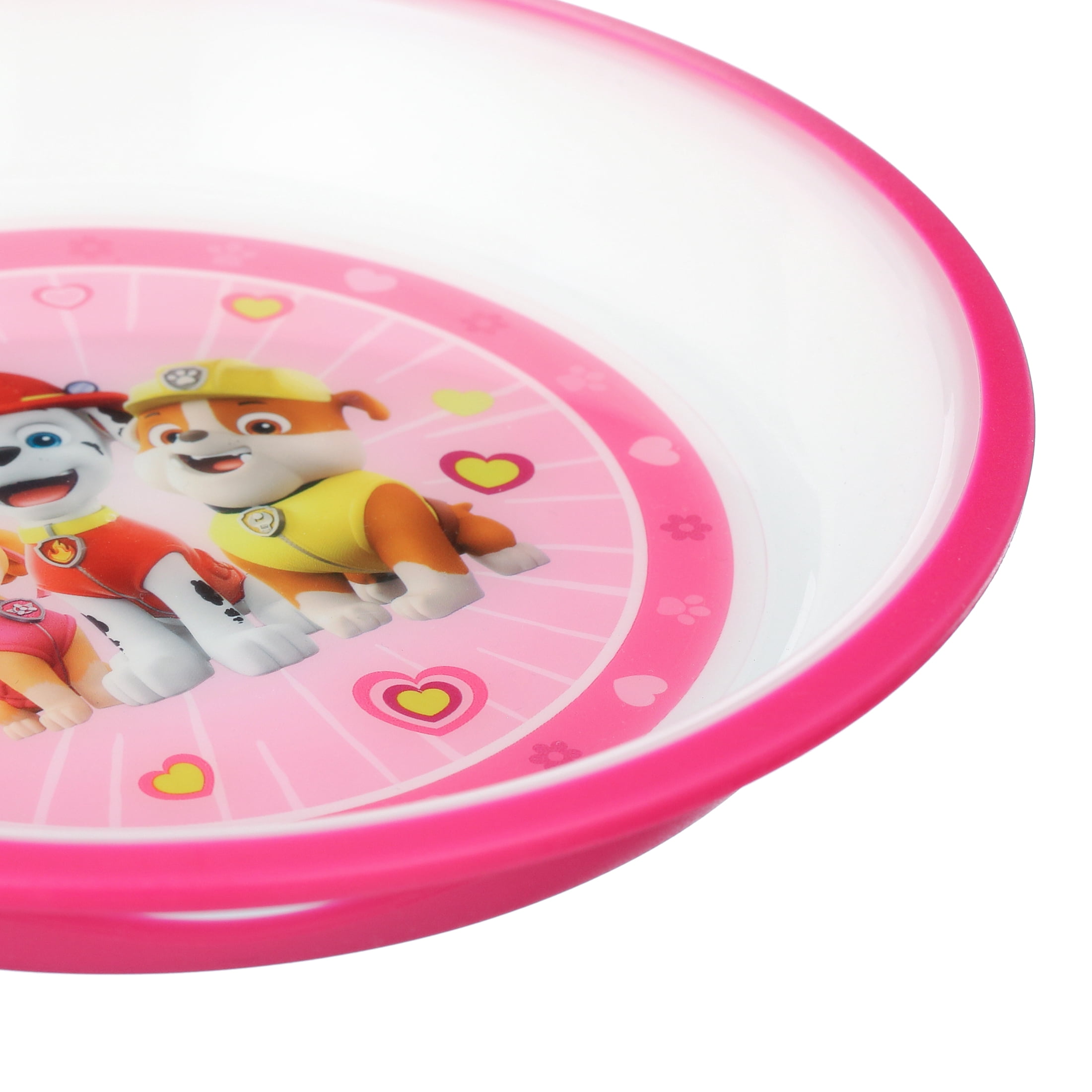 Playtex Mealtime Paw Patrol Plate for Girls, Pink, 1 Pack