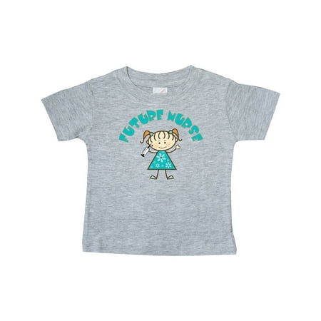 

Inktastic Future Nurse Gift Girls Gift Baby Girl T-Shirt