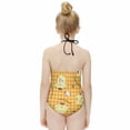 thumbnail image 2 of Pompompurin Girls One Piece Swimsuits Hawaiian Summer Swimwear Beach Bathing Suit Outfits, 2 of 7