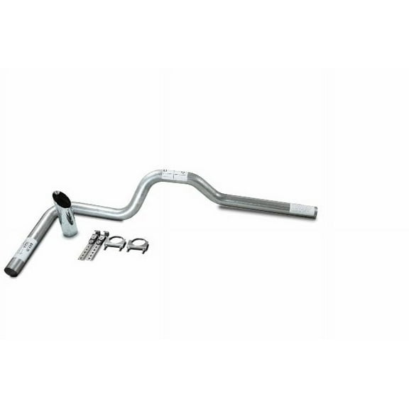 Dodge Ram 1500 04-08 3" Single Truck Exhaust Kits No muffler Slash Tip