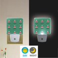 thumbnail image 2 of Yayeee LED Plug in Night Light for The Home with Auto Dusk to Dawn Light Sensors, 2 Pack, Christmas Trees, 2 of 6