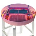 thumbnail image 3 of Balery Sunset Truck Highway Fundas de asiento para taburete de bar redondo de tela de terciopelo ajustables que protegen de arañazos y manchas para sillas de 14 a 17 pulgadas.-13 inch, 3 of 7