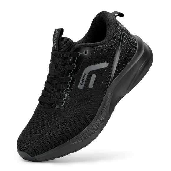FitVille Men's Wide Running Shoes with Anti Skid Outsole Arch Support Sneaker for Men