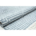 thumbnail image 5 of Rugs America BT20C Mellow Whisper Stripe/Diamond Modern Blue Area Rug, 2'6" x 4', 5 of 6