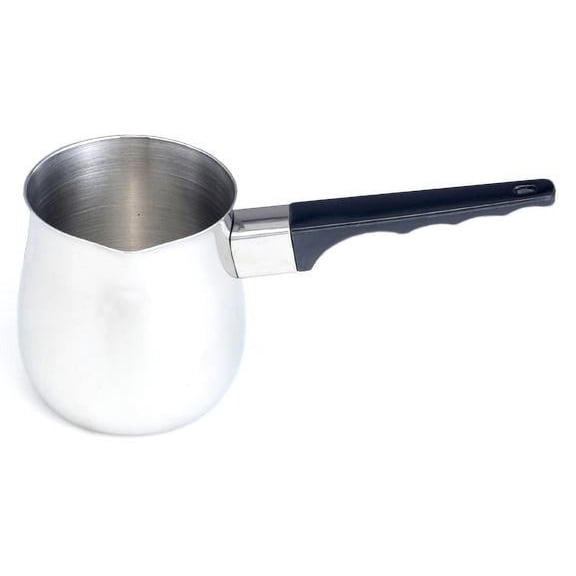 Fino Turkish Warmer Coffee Pot, Professional Quality 18/8 Stainless Steel, 24-Ounce Capacity, For Turkish Coffee, Hot Chocolate, Sauces, Everyday Meals, And Holiday Entertaining