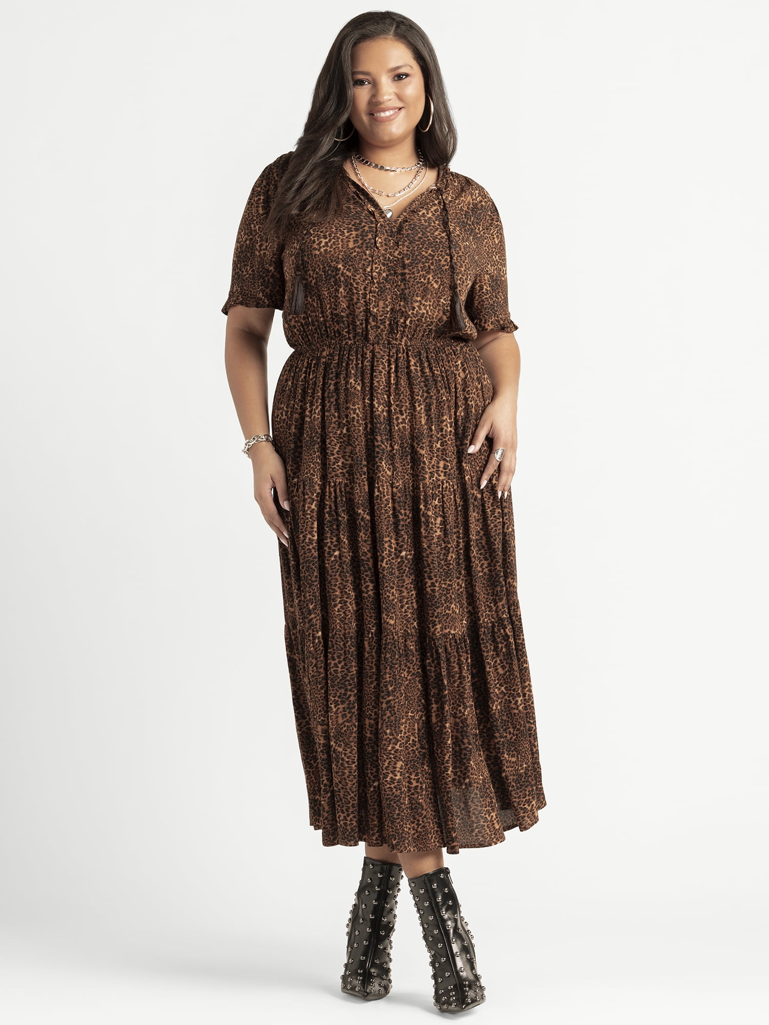 Jessica Simpson Women's Plus Phoebe Maxi Dress, Sizes 0X-4X
