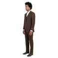 thumbnail image 3 of Mens Pinstripe 3 Piece Suit Set Modern Fit, Notch Lapel, 3 of 4