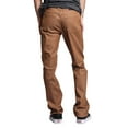 thumbnail image 4 of Victorious Men's Slim Fit Unwashed Raw Denim Jeans DL980 - Wheat - 38/32, 4 of 6
