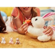 Pets Alive Mommy Bunny & Baby Surprise by ZURU - Interactive Electronic Pet Playset for Kids Ages 3+