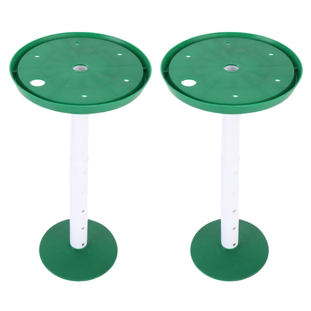 Adjustable Height Plant Inserts,2 Sets Adjustable Planter Filler Risers with Drainage Hole Large Flower Pots Tall Taper Planter Inserts for Inside Flower Pot Container