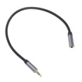 thumbnail image 1 of Cable De Extensión De 3,5 Mm, Sonido Premium Resistente Al Desgaste Amplia Compatibilidad Cable De Extensión De Auriculares Plug And Play De 30 Cm Para Teléfono Inteligente, 1 of 7