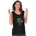 thumbnail image 4 of Jesus Your Debt He Paid It Christian Tank Top T Shirts Men Women Brisco Brands S, 4 of 6