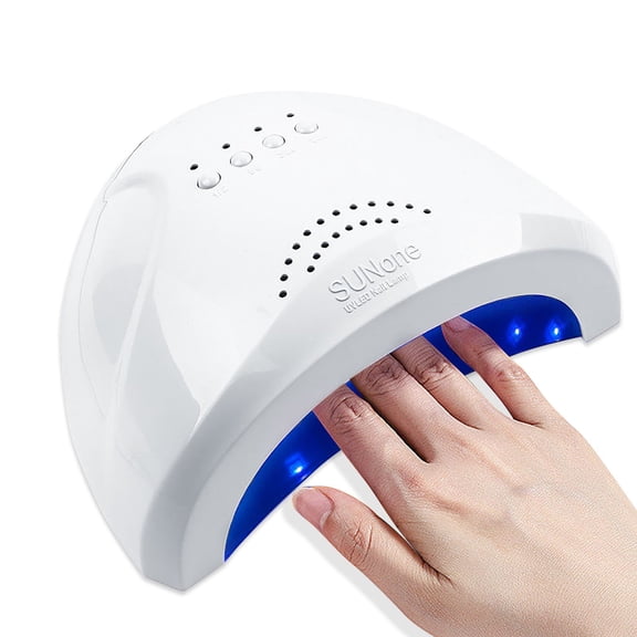 Nail Lamp - 48W Sensor Led Nail Lamp, Professional Uv Gel Curing Light, Nail Lamp Easter Mother'S Day Nail Makeup Organizers