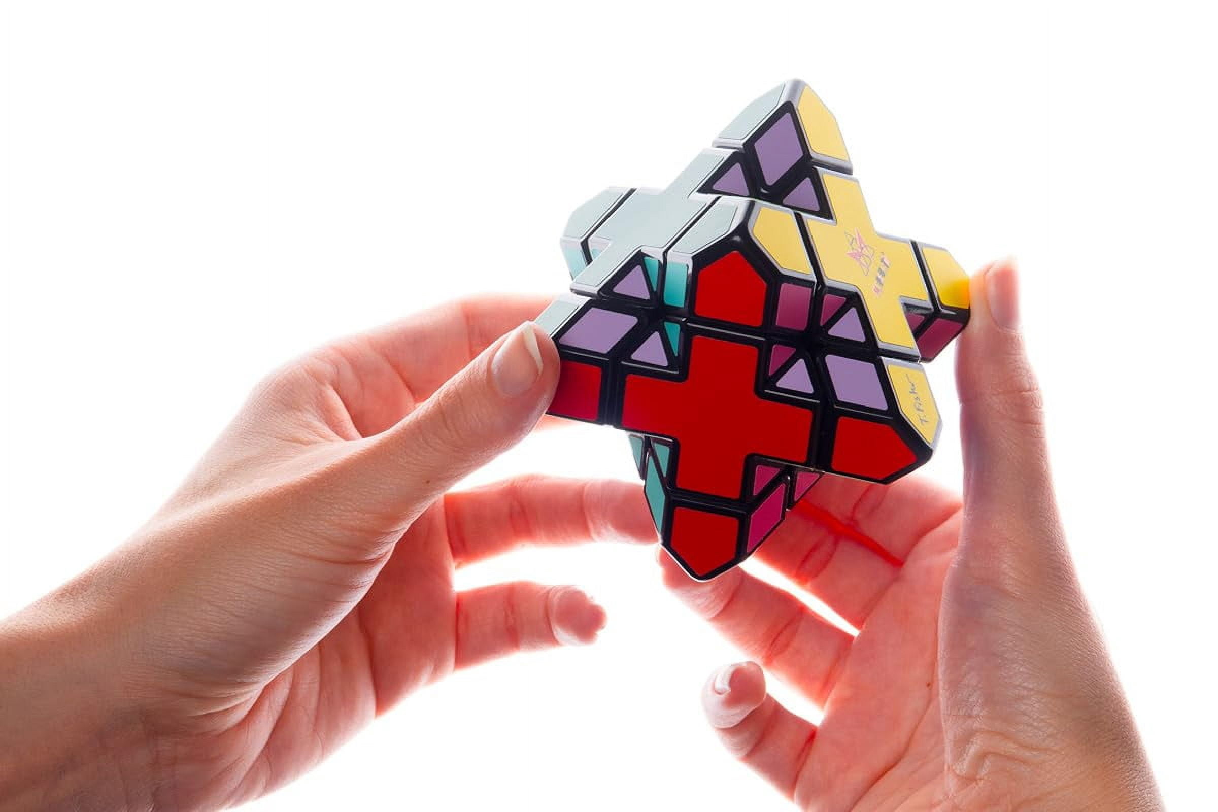 Meffert's Skewb Xtreme - The Original 10-Sided Diamond Brainteaser Puzzle Challenge from Recent Toys - Travel Friendly Fun for Ages 9 - Adult