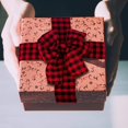 thumbnail image 5 of 1 volume Plaid Burlap Rustic Ribbon for Gifts & Crafts for Home Wedding Decorations(1.96 Inches ), 5 of 5