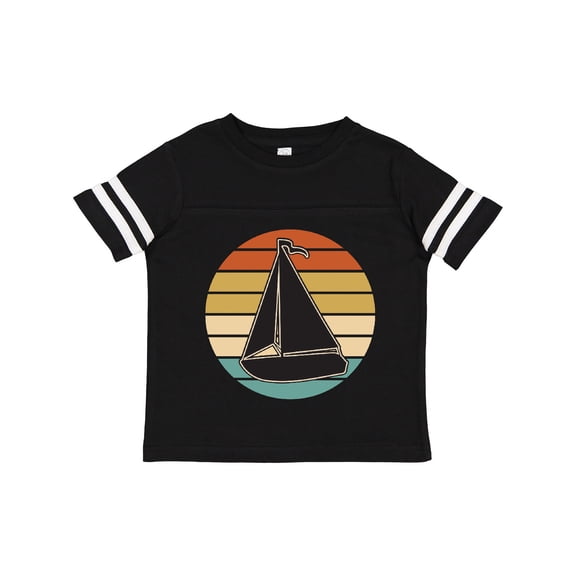 Inktastic Sailboat Vintage Nautical Sailing Boys or Girls Toddler T-Shirt
