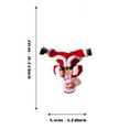 thumbnail image 3 of Upside Down Rotating Music Santa Claus – Dancing Christmas Toy with Acrobatic Motion, Battery Operated, Funny Holiday Gift for Kids & Decoration, 3 of 5