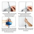 thumbnail image 4 of Bathroom Pipe Cleaner Drain Snakes With Flexible Spring And Ergonomic Grip Handle For Drain Maintenances, 4 of 8