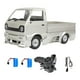 thumbnail image 1 of Coche teledirigido WPL D12 1:10 2WD con control remoto para niños. Plata 2 baterías, 1 of 9