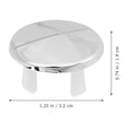 thumbnail image 4 of Shisuyan Wash Basin Overflow Rings Bathroom Accessories 18Pcs 1.3x1.3in, 4 of 8