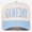 Style1, variant on A Baseball Cap Featuring a Warm-Toned Color Block Design, Adorned with Embroidered Capital Letters Spelling GAMEDAY on The Front