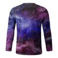 thumbnail image 4 of Long Sleeve Casual Lightweight Pullover Shirts, Men Trendy Round Neck Fall Tee Novelty 3D Graphic Print Vintage Raglan T-Shirt Gym, 4 of 5
