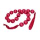 thumbnail image 5 of Guirnalda de bolas de espuma, adornos suaves hechos a mano, proyectos de bricolaje, decoración de bodas, pancarta de bolas de espuma para fiestas, Rojo, 5 of 8