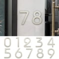 thumbnail image 4 of Wzzjkit Self-adhesive House Numbers, Acrylic House Number for Outside, Modern House Numbers, Mailbox Number, Car Number, Garden Door Address Numbers for House, 4 of 4