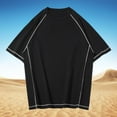 thumbnail image 2 of Mens Shirts Short Sleeve, Mens Big and Tall Swim Shirt Sun Protection UPF 50+ Rash Gard Quick Dry T-Shirt, 2 of 9