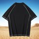thumbnail image 1 of pstuiky Camisas de manga corta para hombre, Blusas/camisetas casuales de verano para hombre, de color liso y cuello redondo ropa de hombre xxl, 1 of 9