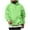 Green, variant on ZCFZJW Fashion Hoodie Tops for Men Big and Tall Regular Fit Casual Long Sleeve Hooded Outwear Coat Trendy Lightweight Comfy Pullover Sweatshirt with Pocket Beige L