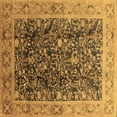 thumbnail image 1 of Ahgly Company Indoor Square Oriental Brown Traditional Area Rugs, 5' Square, 1 of 4