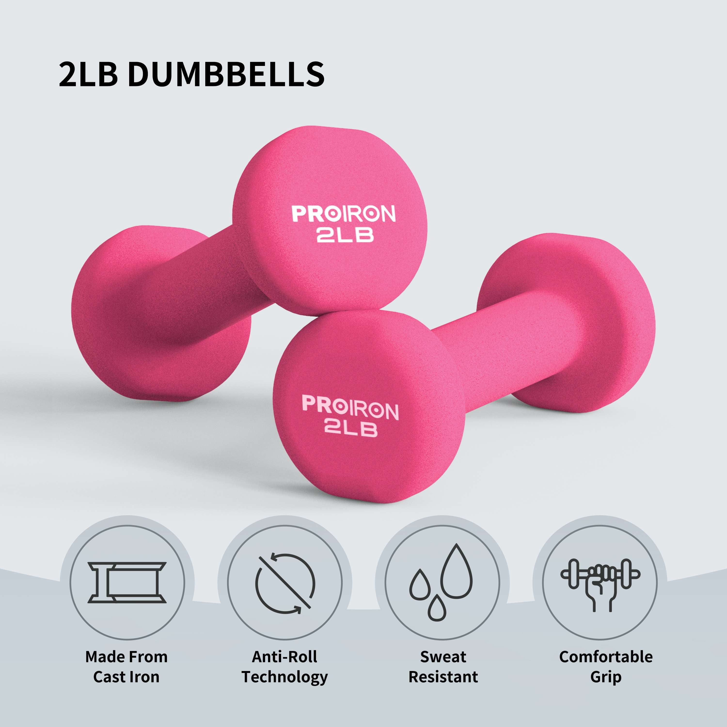 Neoprene Dumbbell - 2LB