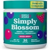 Simply Blossom Daily Greens & Superfood Powder for Women – Collagen + Probiotics for Digestion, Bloating Relief & Energy – 48 Organic Nutrients, Gut Health Support – Mixed Berry, 30-Day SupplySimply