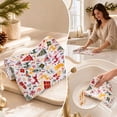 thumbnail image 2 of Yangka Christmas Decoration Disposable Tear Away Paper Towel Roll Festive Printed Kitchen Cleaning Cloth For Xmas Home Kitchen Holiday Cleanup Supply, 2 of 7